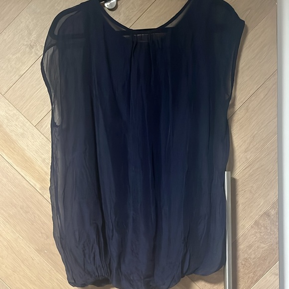 Navy blue blouse - Picture 4 of 5